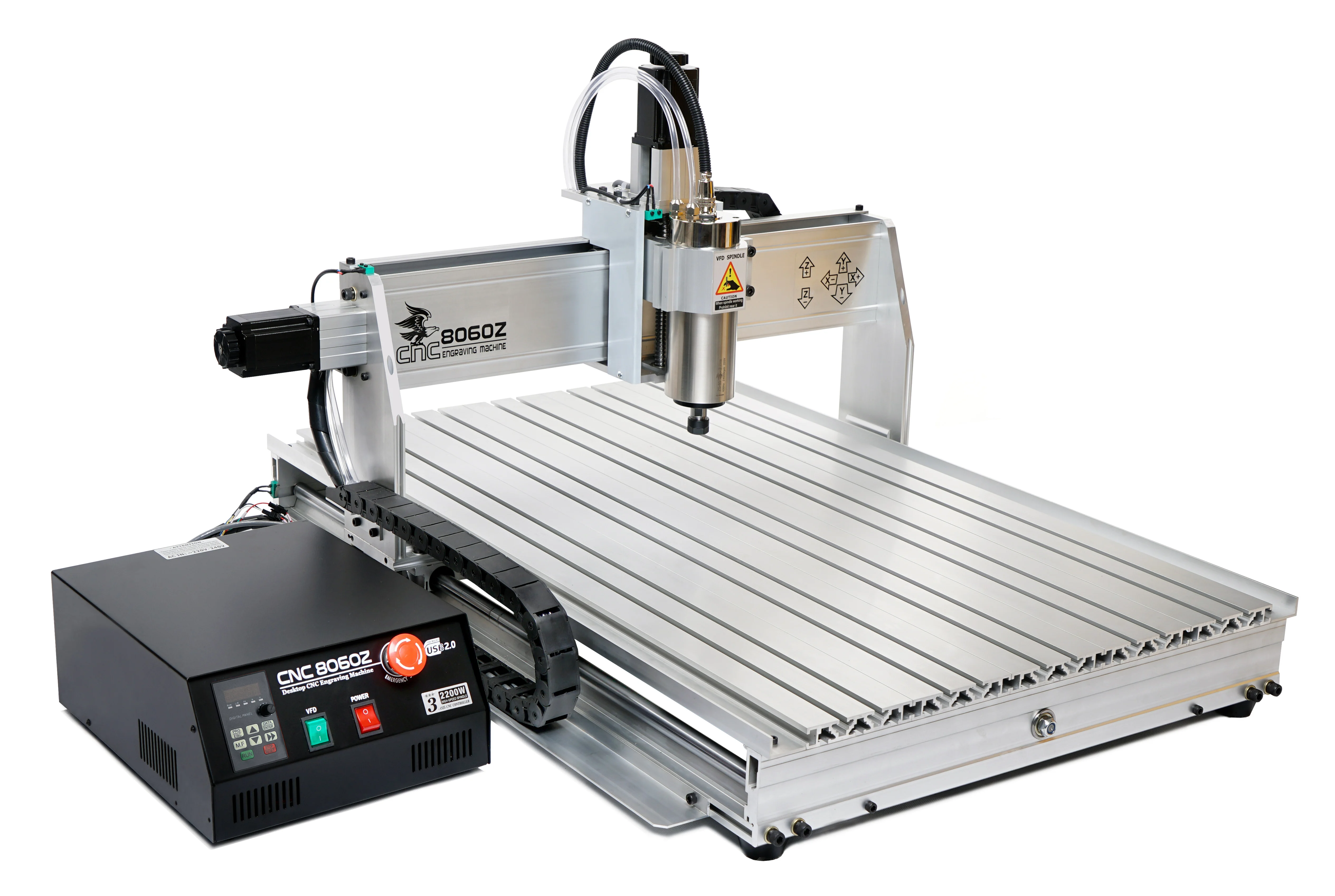 USB Port 4030 / 6040 / 8060 2200W CNC router CNC engraving machine engraver woodworking milling and drilling machinine
