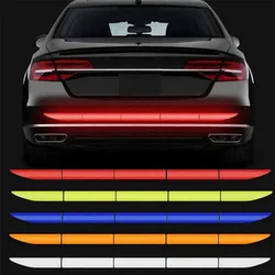 Car Sticker Reflective Warning Safety Tape Anti Collision Warning Reflective Sticker For Automobile Trunk Exterior Accessories