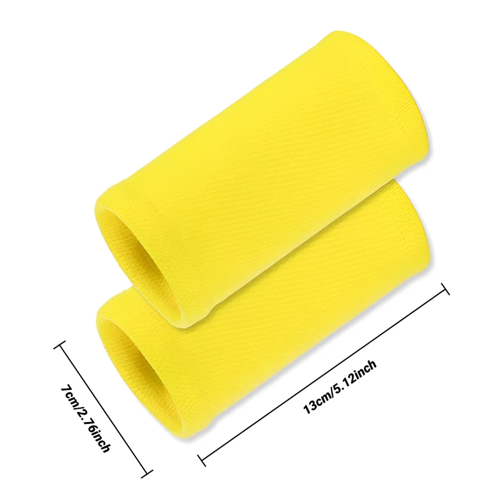 High Elastic Comfortable Athletic Wrist Sweatband - Pressure Protection for Sports & Fitness