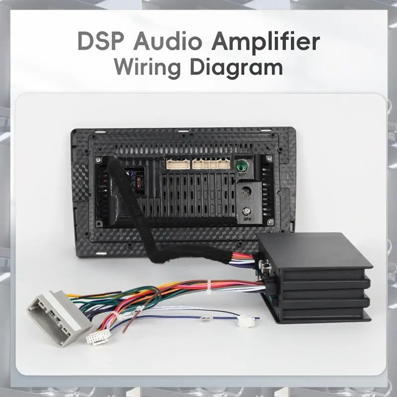 Hot Selling-Car Digital Signal Processor Amplifier For Radio Stereo Subwoofer With Fiber Optic Input Plug And Play,Car Digital S