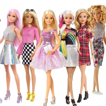 Original  Pop Star Barbie Doll Toy Girl Birthday Present Girl Brinquedos Bonecas Kids Toys for Kids Juguetes Paratoys Girls Gift