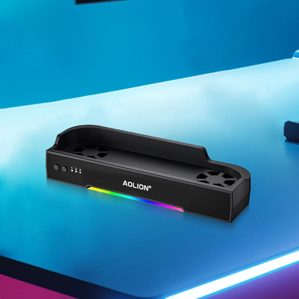 For NS2 Game Console Base Radiator with NGC Portable Heat Sink Support Wall Mount HUB Expansion Base Gaming Accessories