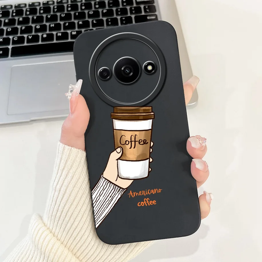 2024 New Fashion Flower Square Silicone Camera Lens Protective Cover