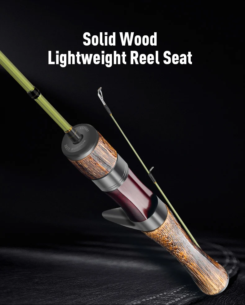 Königreich 3 Abschnitte ultraleichte Carbon ruten mf Action Spinning Casting Angelruten ul l Power Travel Rute für Forellen hecht – Detail 8