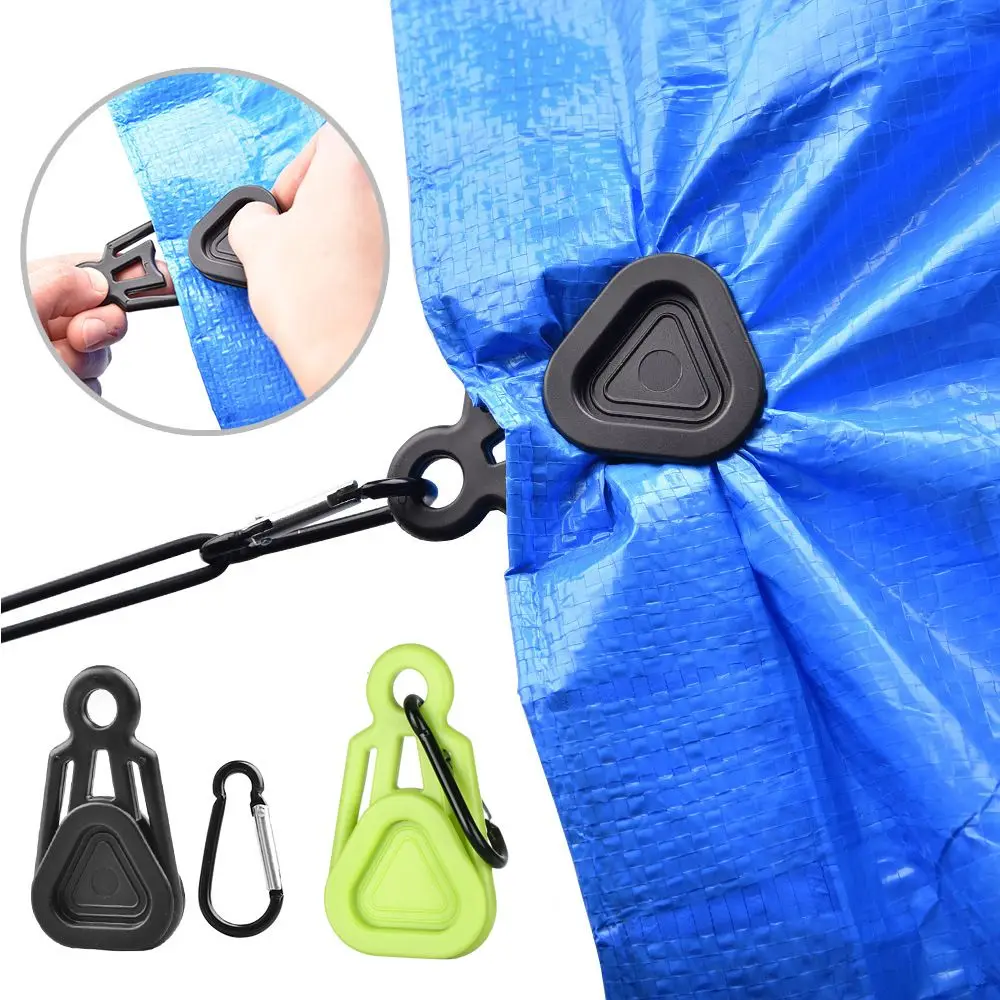 

Полезная внешняя Подвеска для кемпинга, эргономичный зажим для палатки, зажим для выживания, люверса, пряжка с фиксированным навесом