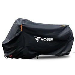 All - Season Waterproof Motorcycle Cover - Dustproof UV Protection - 2XL  200cm (Black)