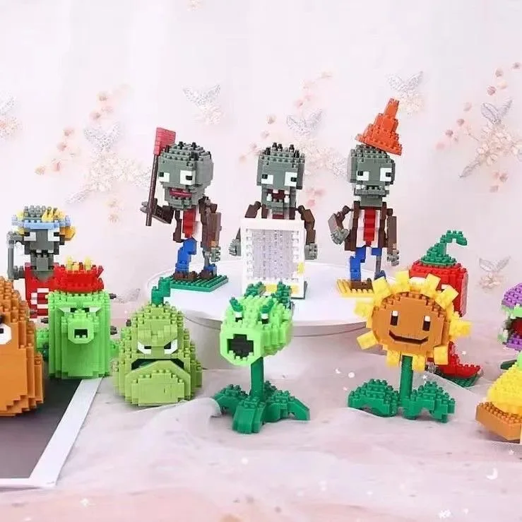 DIY assemble plant Sunflower Building Block Bouquet Small Particles Compatible With Assembled Flower Holiday Gift Children Adult