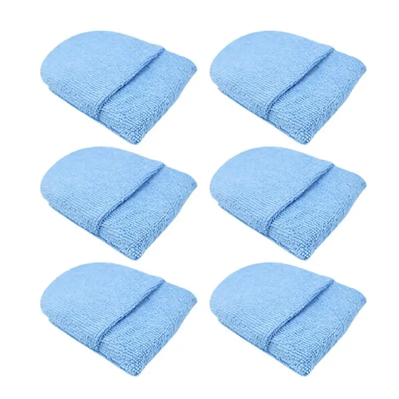 

Microfiber Applicator Pads Car Wax Foam Sponge With Finger Pocket Cleaning Supplies Automotive Applicator Pads For RVs SUVs Cars