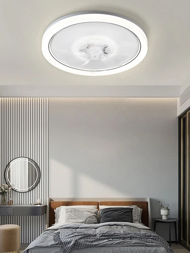 120W LED 천장 조명 천장 팬 현대 간단한 홈 침실 원격 제어 밝기 조절 팬 라이트 3