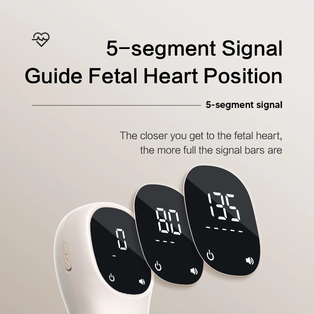 Ultrasound Doppler Fetal 3.0MHz Fetal Doppler Baby Sound Angelsound Monitor DSP Technology Pregnant Baby Heartbeat Data fetal heart rate monitor