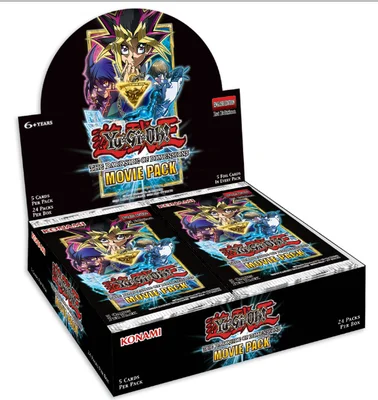 Yu-Gi-Oh English Mvp1 Movie Pack Scatola Originale Europea/Giapponese/Coreana Spot Fuori Stampa