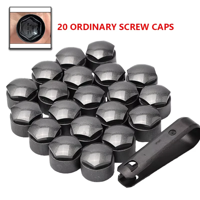 Elegant Gray Decorative Wheel Hub Cover with Anti-Theft Design