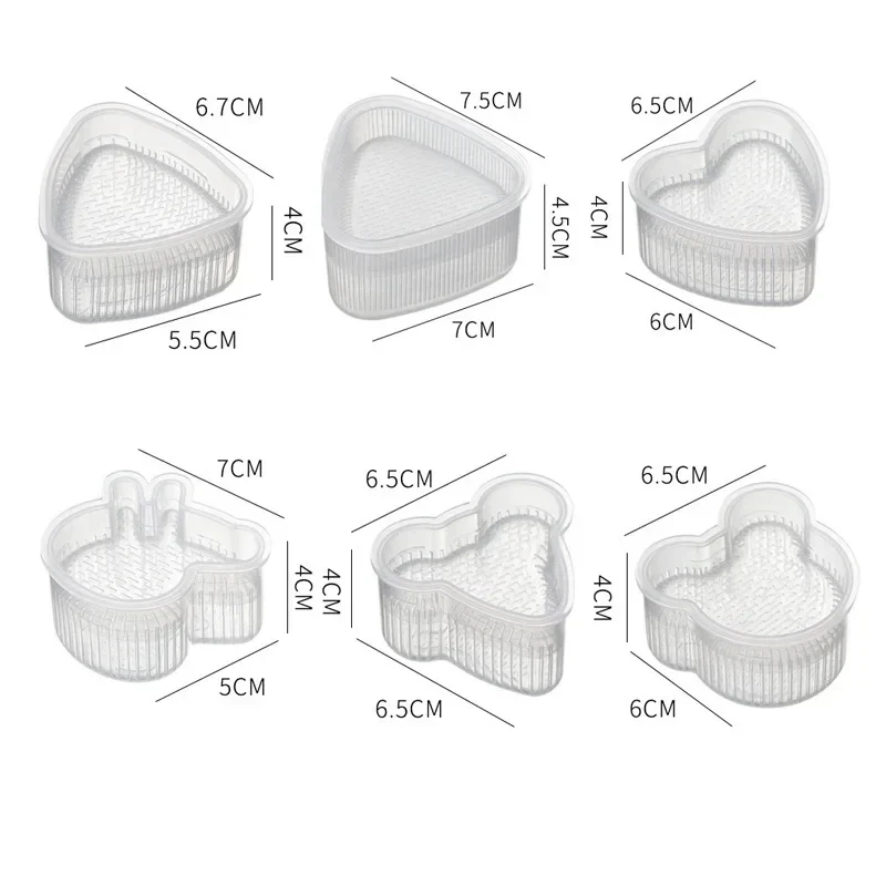 Sushi Mold Kitchen Accessories Triangle Mould Sushi Machine Tool Onigiri Rice Ball Bento Machinenori