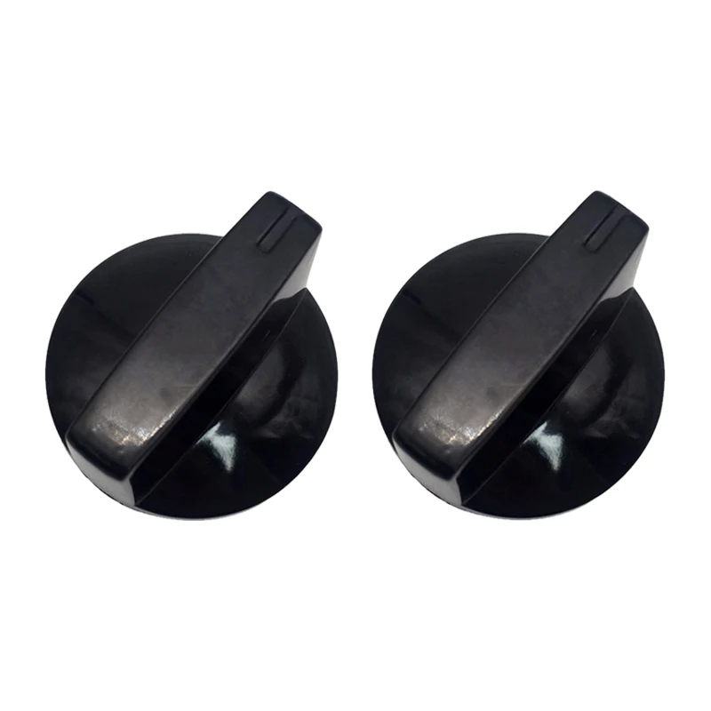 2PCS Gas Stove Knobs Cooker Oven Control Switch 6mm Bakelite Rotary Parts Kitchen Button Assembly Stove Repair Accessories Gas Stove Parts