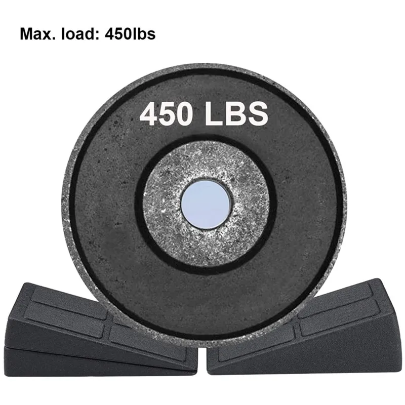 Squat Wedge Block Adjustable Non-Slip Squat Ramp Deadlift Wedge Calf Stretcher Slant Board Strength for Squat and Deadlift 6
