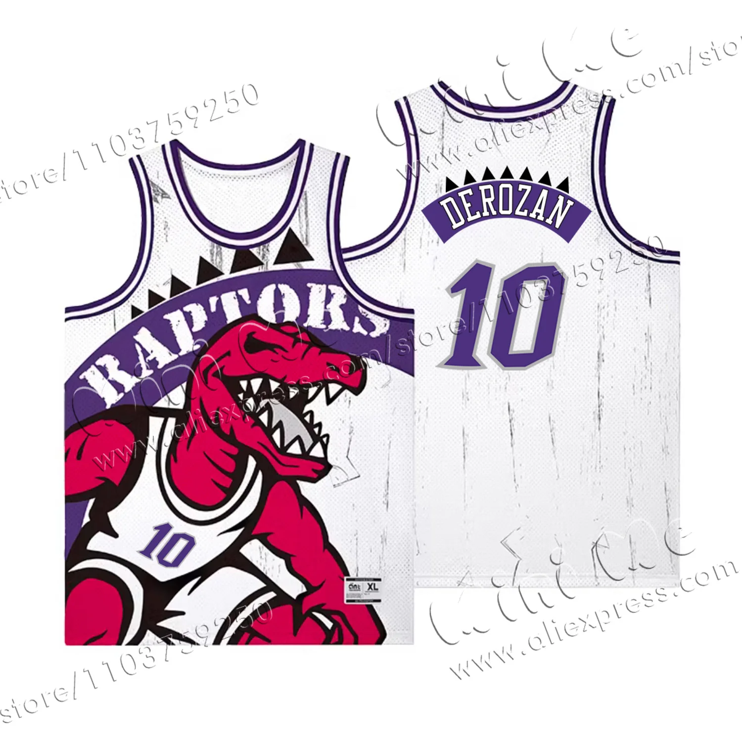 Summer New Hot Sale Raptors retro Sleeveless Jersey Huert Men's Carter Breathable Kid new design Quality Children's Unisex Top 2