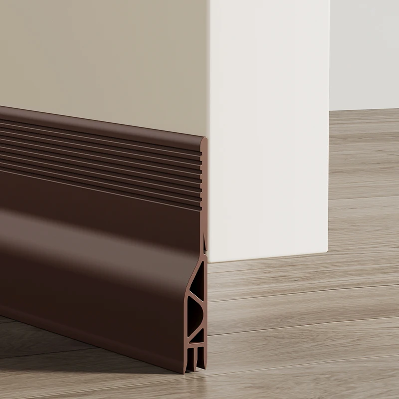 1-4 ชิ้น 1M TPE ซีลล่างประตูแถบกาวในตัวป้องกันการหลุดร่วงหนา 3 ชั้นกันลมป้องกันความเย็นช่องว่างประตูแถบสภาพอากาศ 1