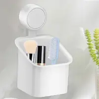 Shower Organizer Suction Wall Mounted Bath Organizer Shelf Drill-Free Bathroom Organizer Removable Shower Rack for Bathroom 1