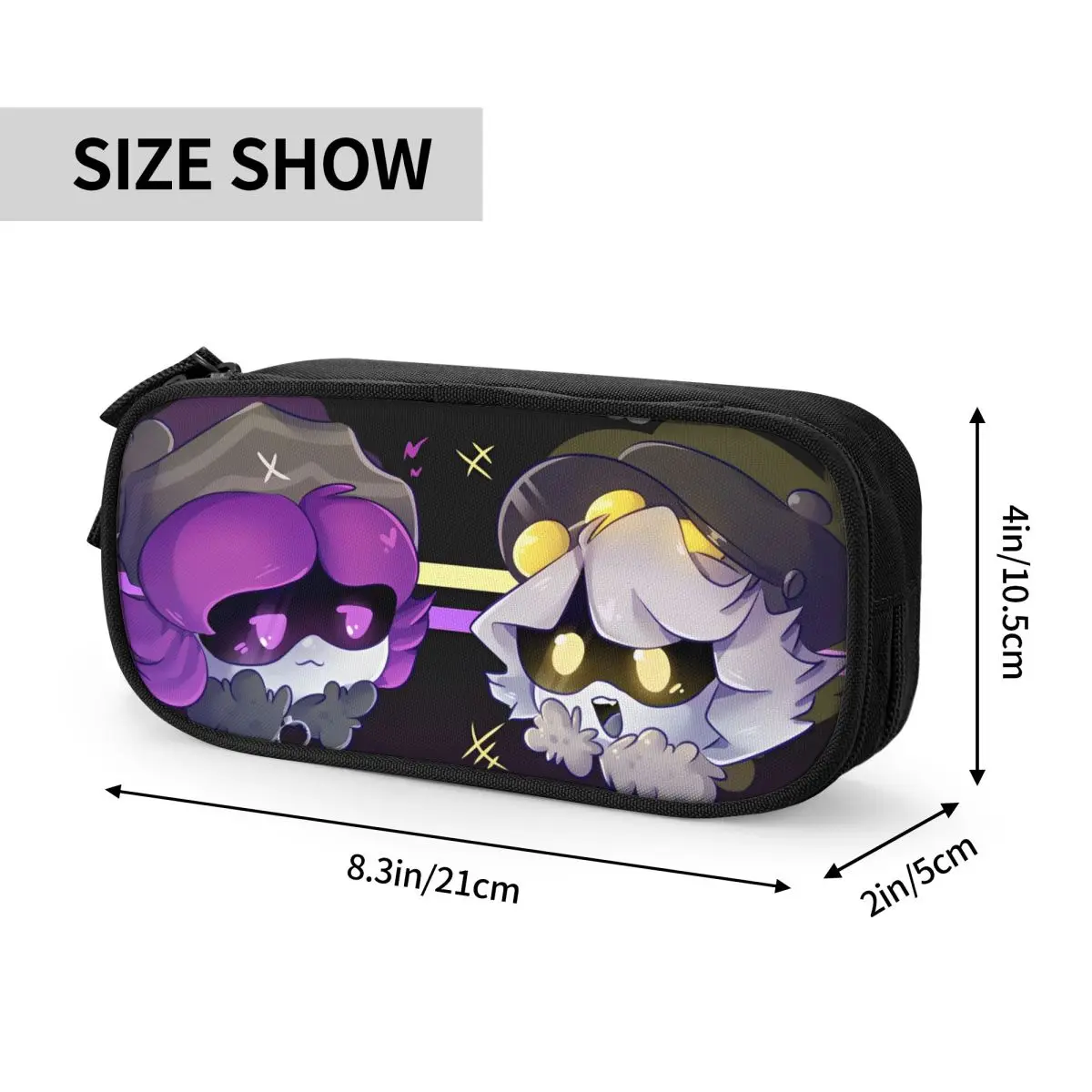 Lovely Uzi Doorman Murder Drones Pencil Cases Pencilcases Pen Holder for Student Large Storage Bags Office Gifts Stationery