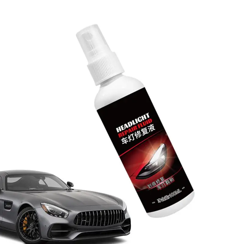 

Headlight Restoration Liquid Headlight Cleaner Headlamp Restorer Car Light Cleaner UV Protection Polish Liquid Head Light Lens