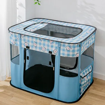Sweet Cat Bed Basket Cozy Kitten Lounger Cushion Cat House Tent Folding Tent for Puppies and Kittens In Delivery Room Cat House 4