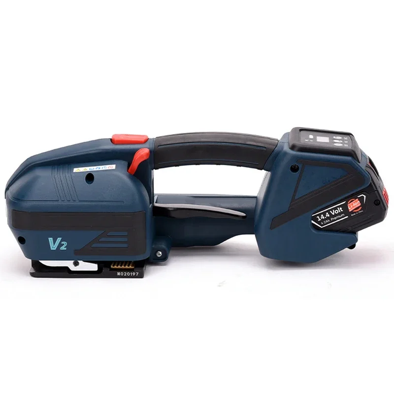 

Handheld Electric Automatic Strapping Machine V2Digital Display Packing Tool for 13-16mm
