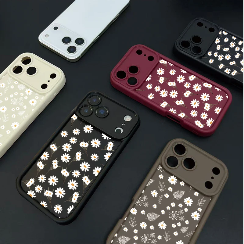 Chic Daisy Flower Full Protection Phone Case