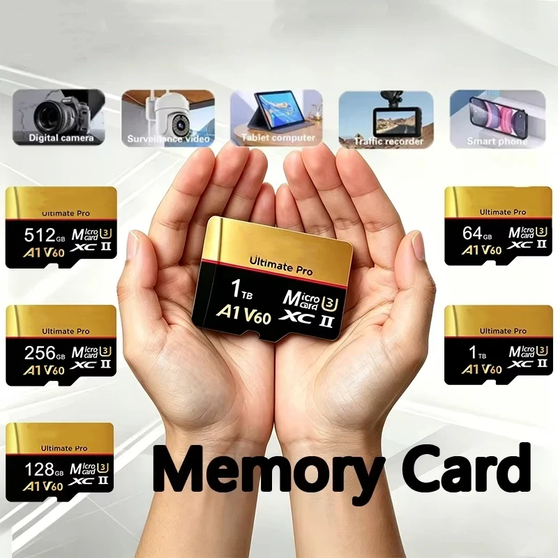 Ultra High-Speed Large Capacity Flash Memory Card - 1TB/512GB