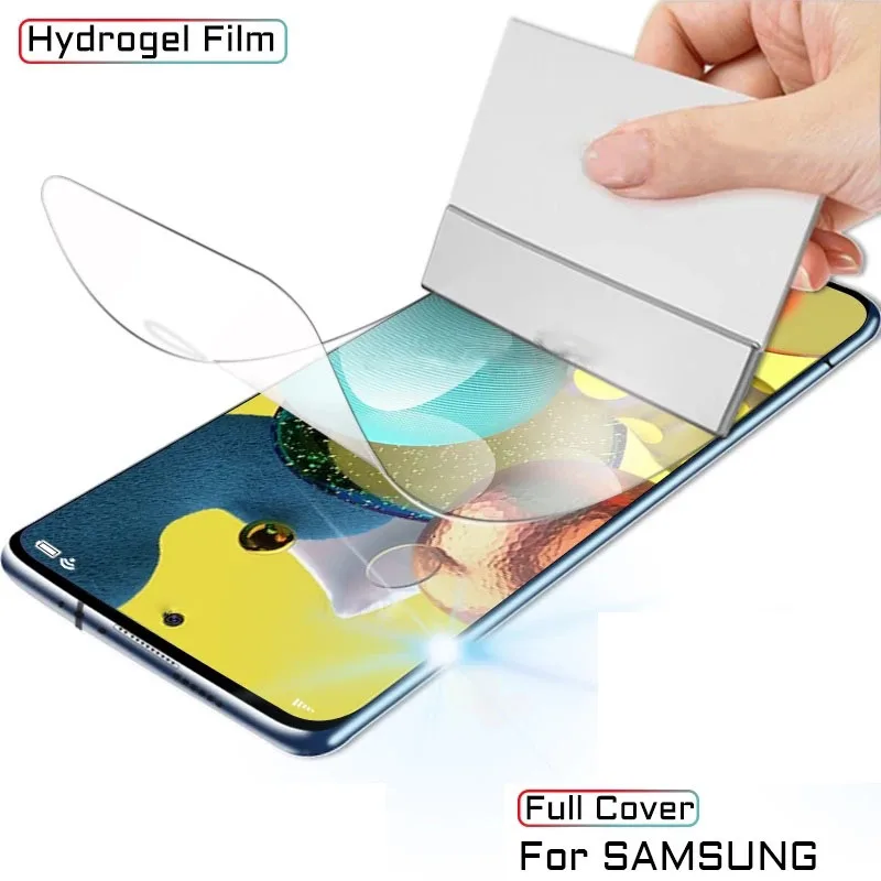 Per Samsung Galaxy S23 S22 Ultra S21 Plus Proteggi Schermo Pellicola Idrogel Per Galaxy S22 S20 Plus S10 5G Pellicola Protettiva Completa