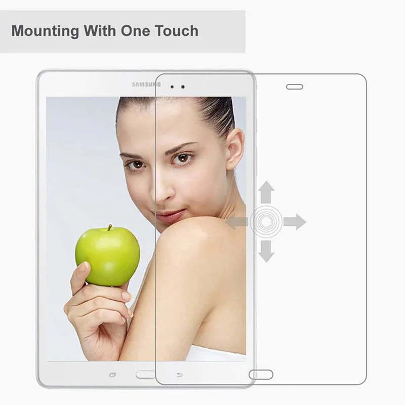 For Samsung Galaxy TabA 9.7 in SM-T550 T551 T555 P550 P555 Screen Protective Film Anti-Scratch 9H Hardness Tablet Tempered Glass 5