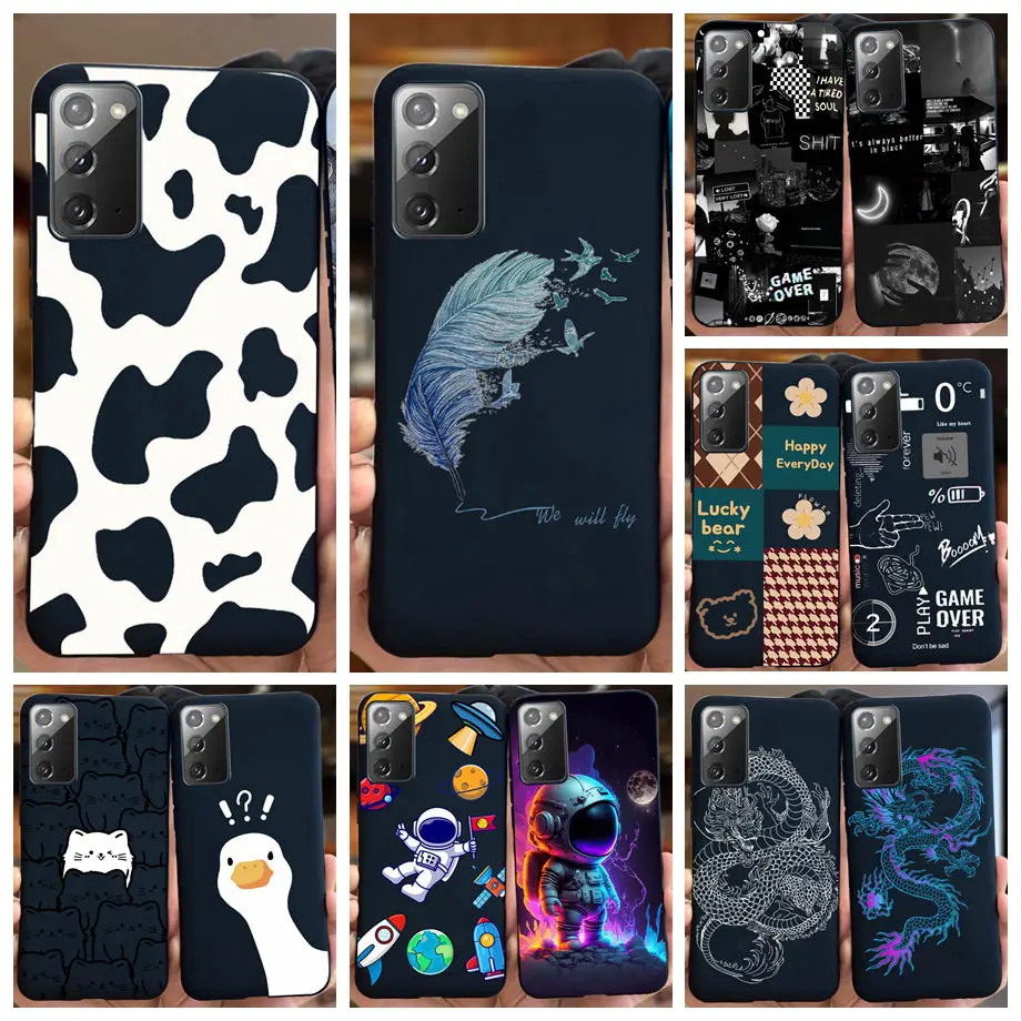Per Samsung Galaxy Note 20 Note20 Ultra Custodia Paraurti In Silicone Liquido Opaco Soft Shell Per Samsung Note 20 Ultra 5G Fashion Coques