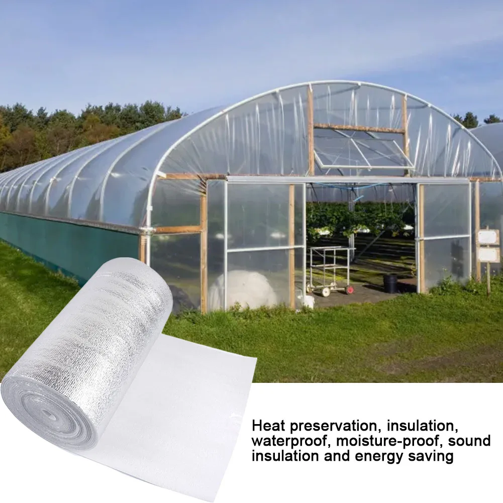 1PC Wall Thermal Insulation Film Aluminized Garden Reflective Films Stove Radiator Insulation Film For Household Wammer Heating 4