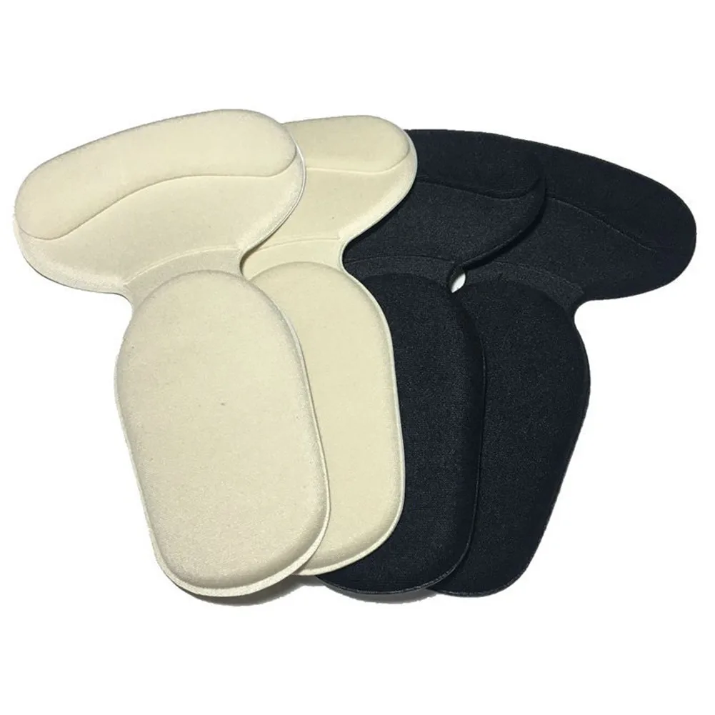 1 pair Orthopedic Insole T-Shape Non Slip Cushion Foot Heel Protector Liner Shoe Insole Pads