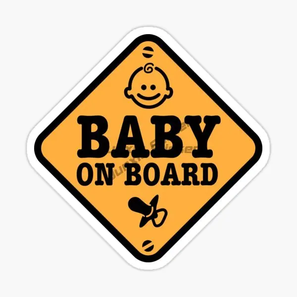 Creative Baby On Board Sticker 3