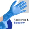 50/100PCS Blue Nitrile Gloves Disposable Waterproof Durable Nitrile Gloves Tattoos Nails Pets Bathing Home Cleaning Tools 4