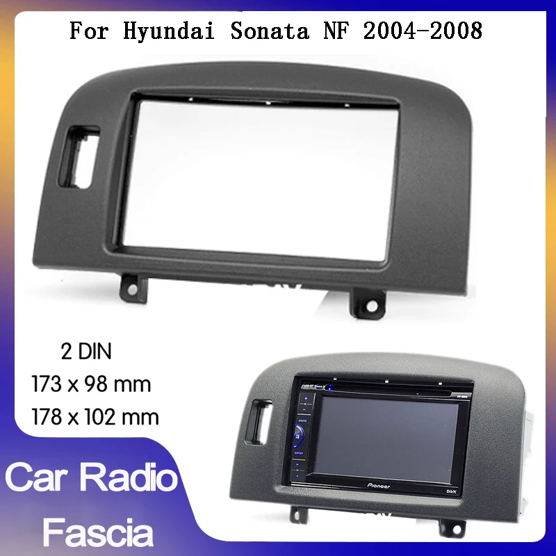 

Автомобильная панель 2DIN для HYUNDAI Sonata NF Sonica 2004-2008