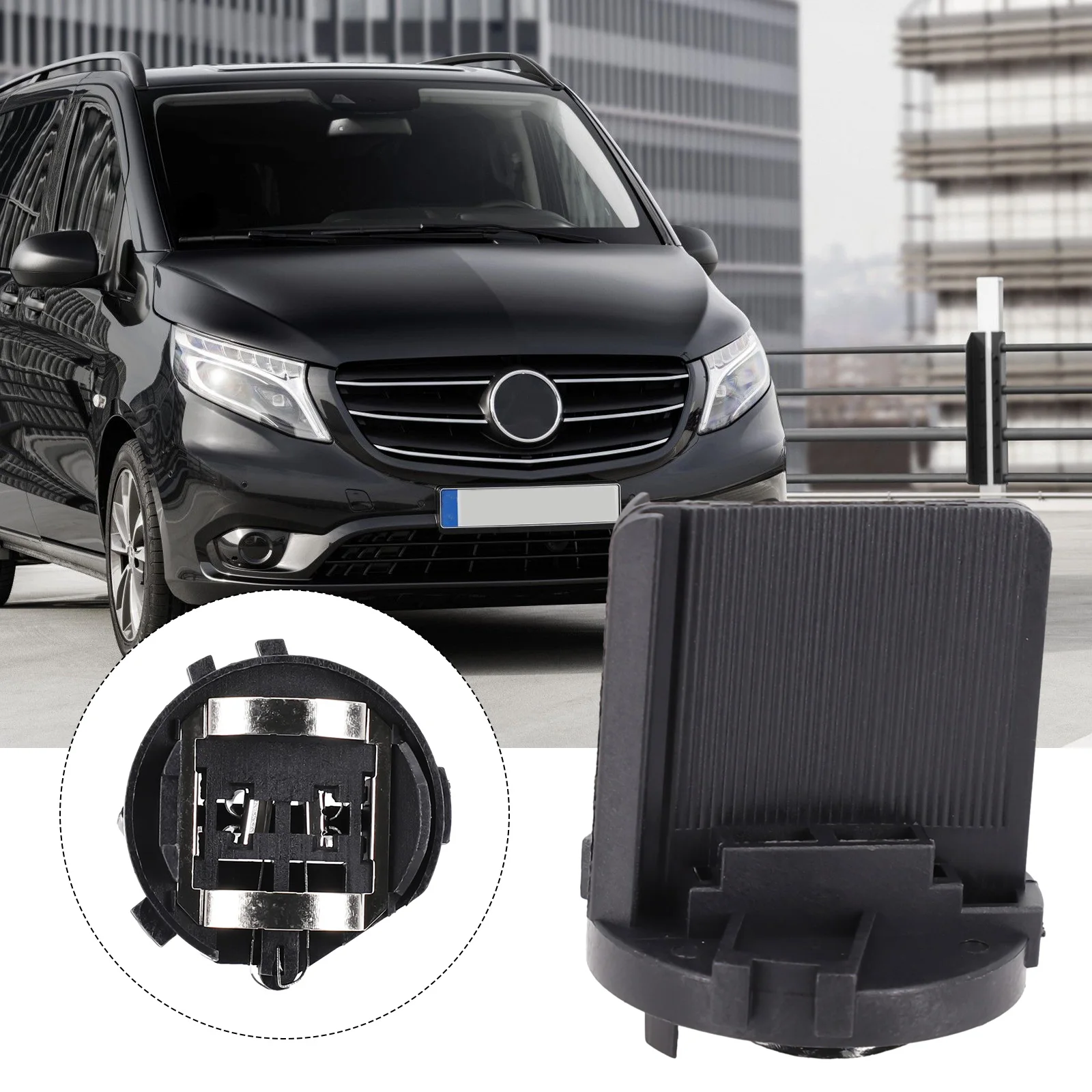 

Патрон патрона лампы фары для Mercedes для Vito W447 W448 2015-2021 для Mercedes A9068260282,5K0941109C