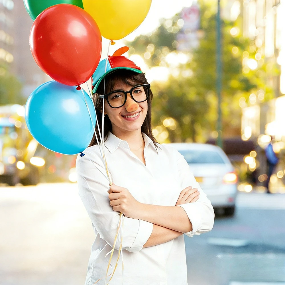 재미있는 코와 콧수염 안경 다양한 모양의 할로윈 만우절 생일 파티 의상 소품