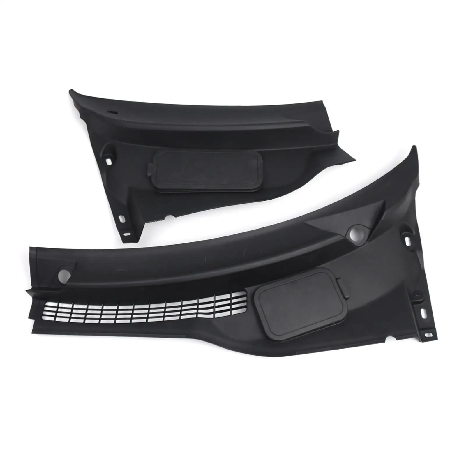 2x Windshield Wiper Cowl Cover Panel 51719808095 51719808096 Easy Installation Premium Replaces Spare Parts for Mini R61