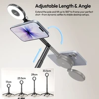 Ulanzi MT71 MagLock Mini Selfie Stick 4-Section Extendable Pole Cell Phone Accessories Tripod for Vlog Tiktok Live Streaming - Image 4