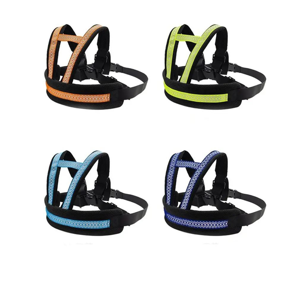 Breathable Children's Motorcycle Seat Belt Reflective Strap Non-Slip Kids Safety Seat Harness Anti Lost Adjustable Strap