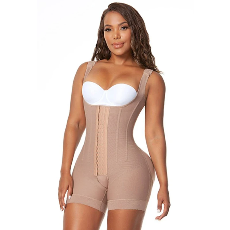 Fajas Extra Body Control/Molding - Bootylifting Shapewear Abdomen Control Double Bodysuit Waist Trainer Post Liposuccion