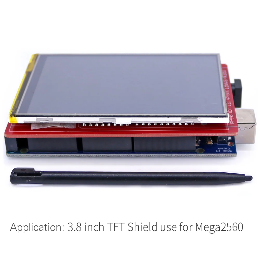 TFT LCD ÷  ŰƮ, ġ ũ º ũSD ī ,   TF ī, Mega2560, Arduino ȣȯ, 3.8 ġ