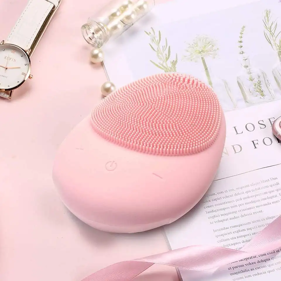 Beauty Equipment Face Scrubber Exfoliators Sonic Purple Pore Cleaner Wash Face Multi-function Silicone Facial Cleansing Brush beauty equipment face scrubber exfoliators sonic purple pore cleaner wash face multi function silicone facial cleansing brush