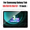 For Samsung Galaxy Tab S9/ S8/ S7 (11 Inch) & Galaxy Tab S9 FE (10.9 Inch) Screen Protector 9H Hardness Anti Scratch Transparent 1