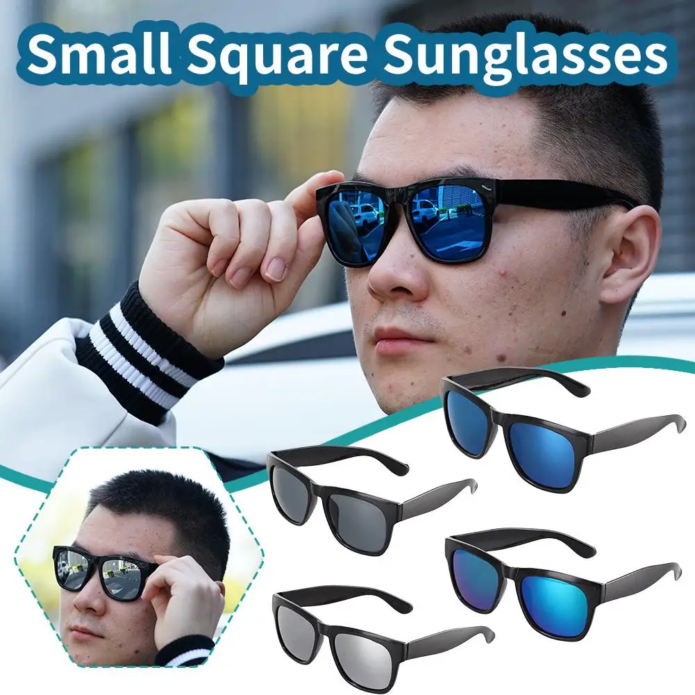 Fashion Trend Sunglasse Men Women Outdoor Large Square Surfing Beach Sun Colorful Goggle UV400 Frame Gl Q3O3