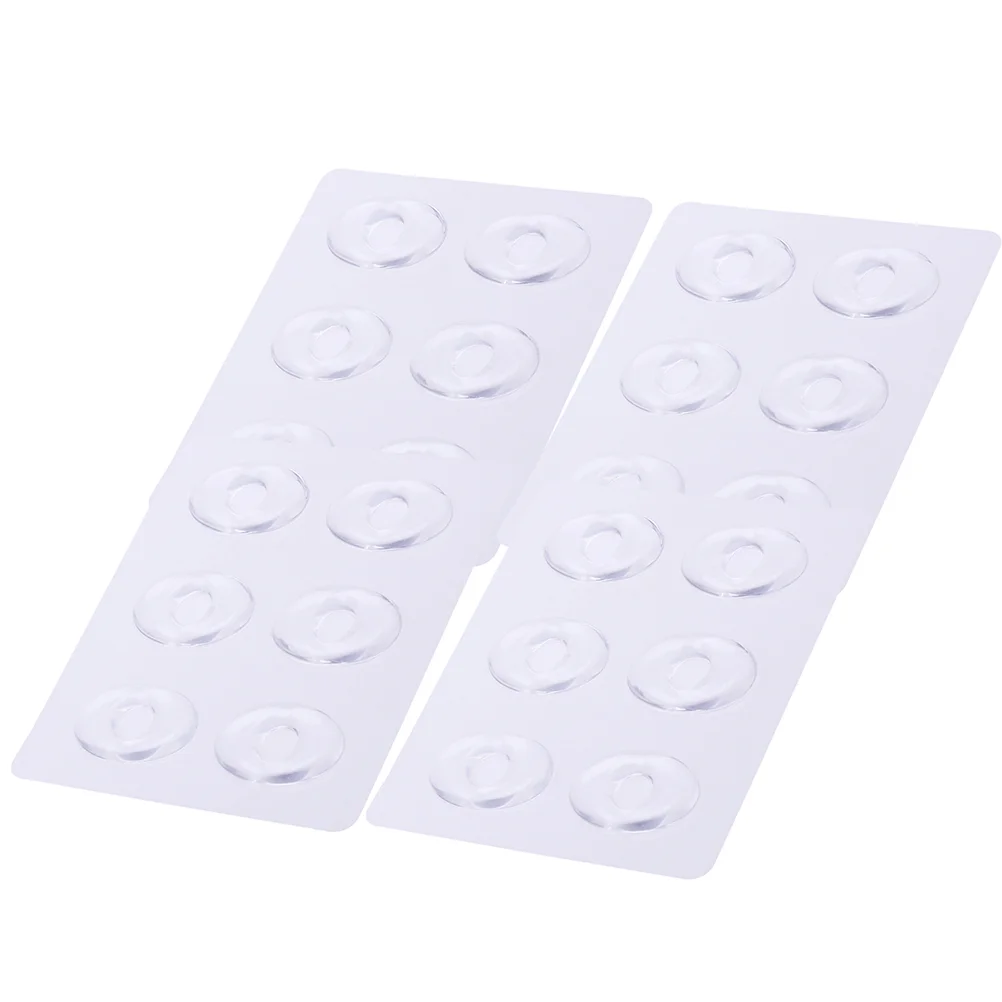 

24 Pcs Corn Stickers Silicone Pad Gel Gasket Bunion Corrector Pu Polyurethane Pain Relief Man Foot Protectors for Feet