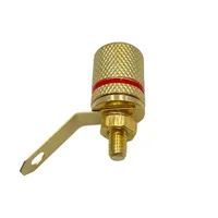 40Pcs Gold Plated Amplifier Speaker Terminal Binding Post Banana Plug Socket Connector Suitable for 4mm Banana Plugs 3