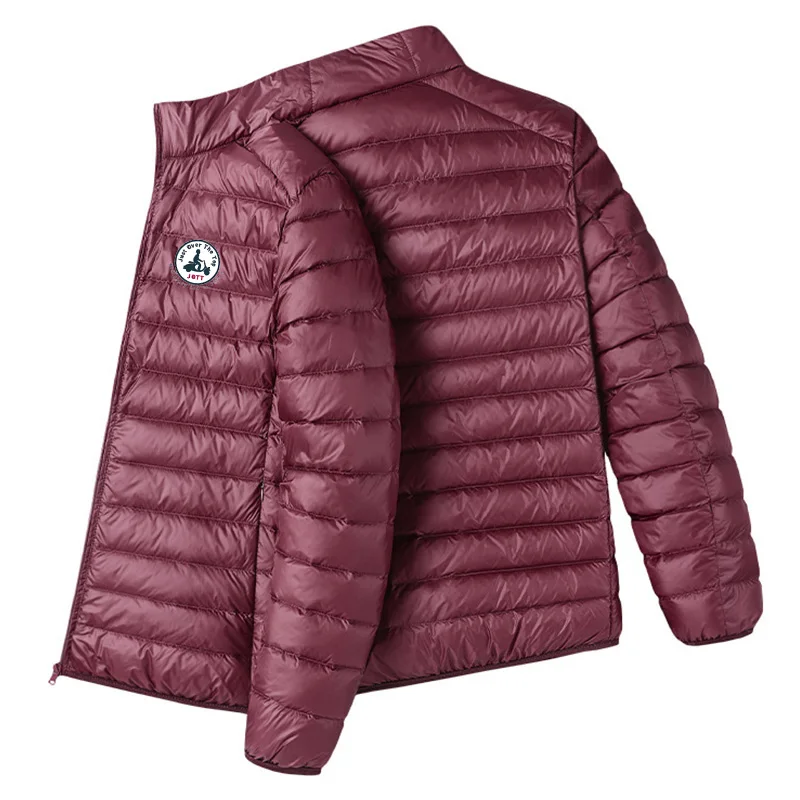 JOTT Fall and Winter Men's Lightweight Waterproof Jacket Casual Warm Comfortable and Light Jacket Mens Waterproof Jacket