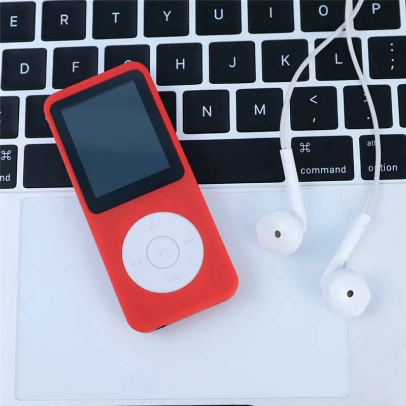 Portable 1.8 Inch Color Screen Bluetooth-Compatible E-Books Sports MP3 MP4 FM Music Player for Kids Holiday